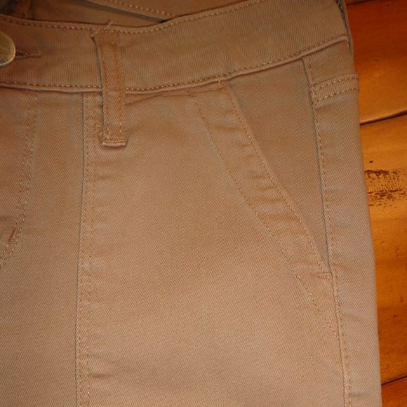 NWOT Seven 7 Pants Size 4 Honey Brown Skinny Leg Zip/Button Closure - Picture 14 of 14